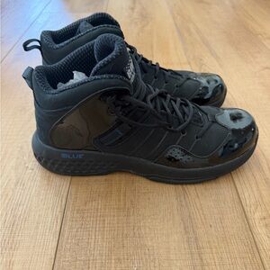 Rocky Black and Blue High-Top Sneakers